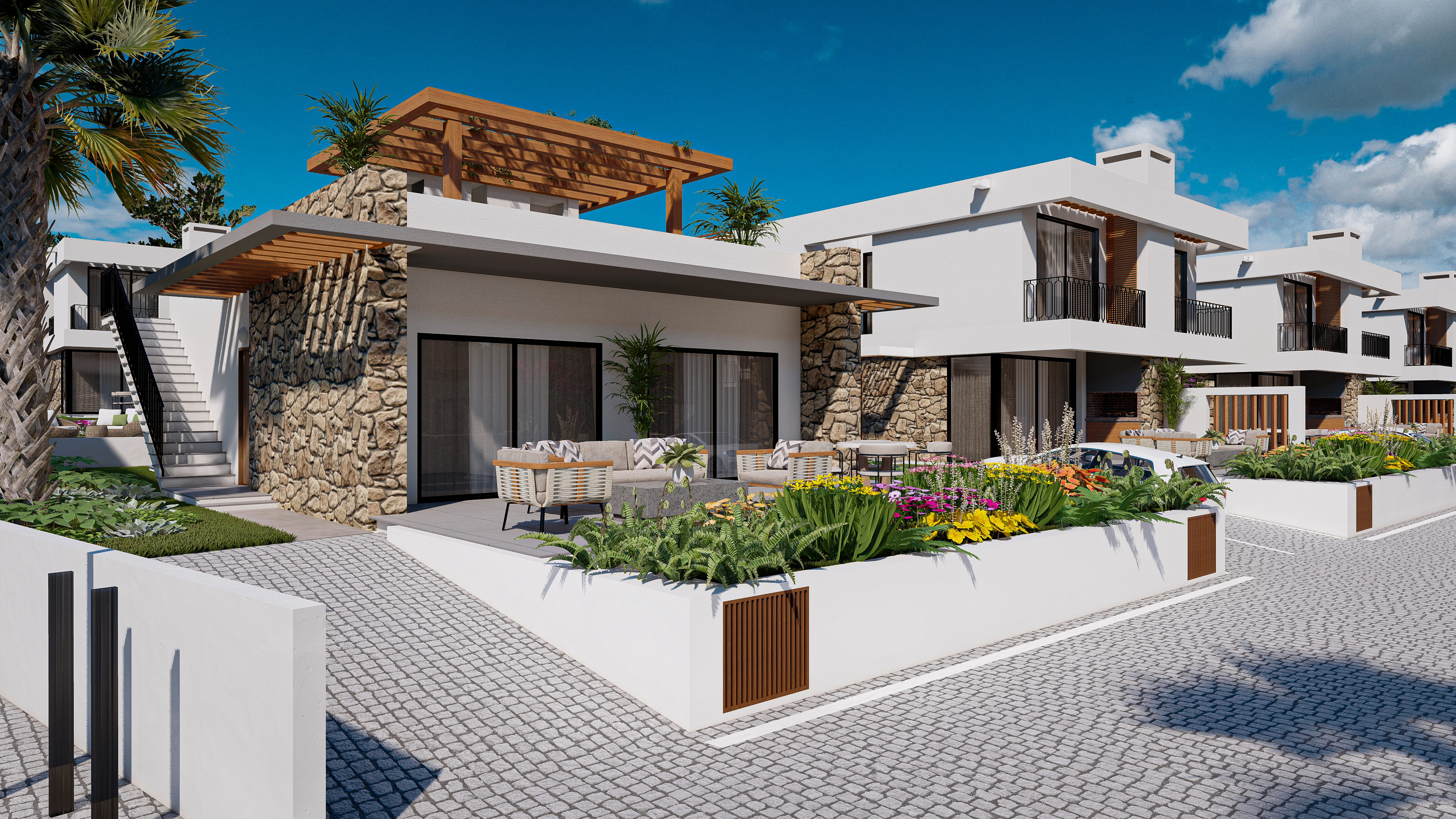 Aquila — 1+1 Semi Detached exterior render